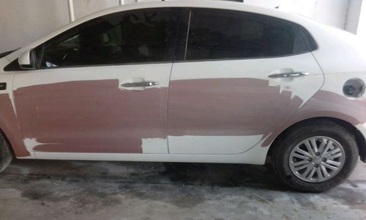 小型汽車保險杠、車門、葉子板噴漆